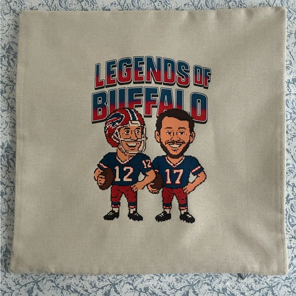 NEW! Legends of Buffalo Pillow Cover